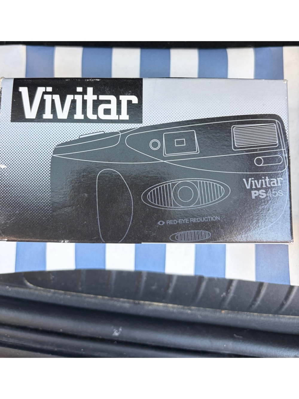 Vivitar PS45s Compact Flash Camera - Black
